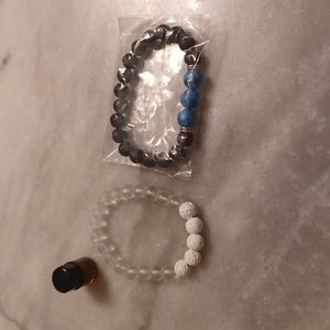 Diffuser bead bracelets
